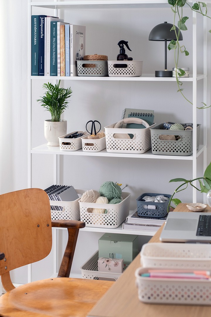 Jääkaappi järjestykseen SmartStore-laatikoilla