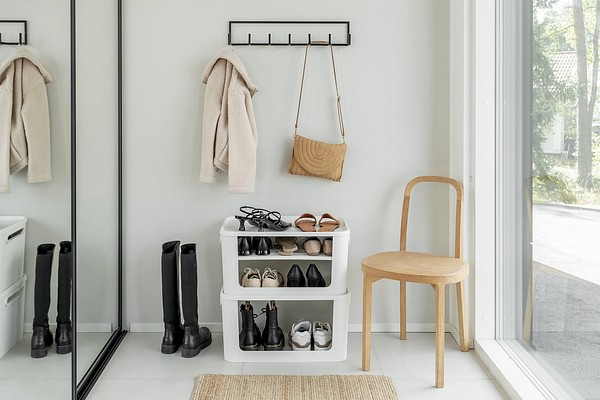 SmartStore Module säilytyslaatikot eteisessä