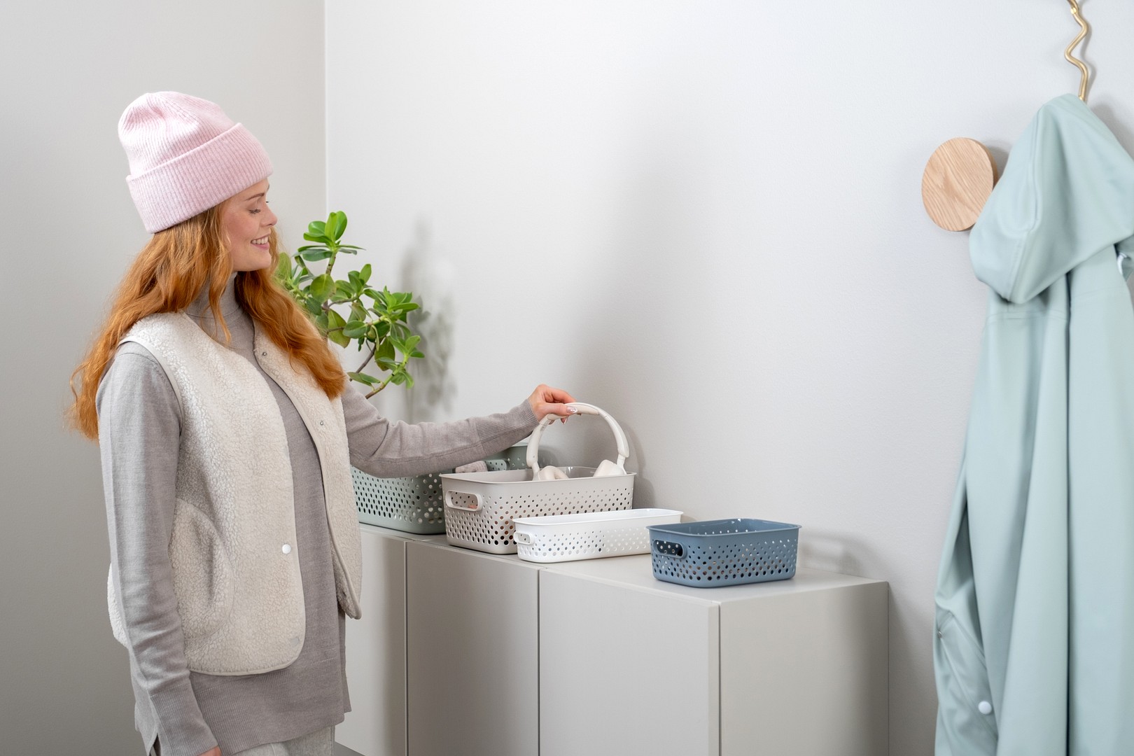 Fiksut säilytysratkaisut eteiseen